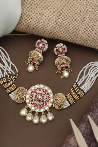 The ivora chokers set for women(tic8008)