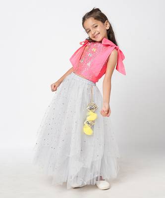 Pink lehenga set 2