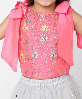 Pink lehenga set 4