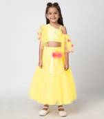 Yellow lehenga set