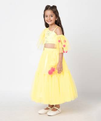 Yellow lehenga set 2