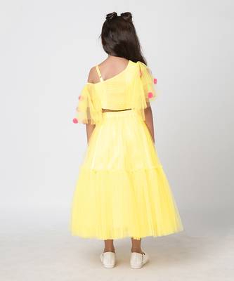 Yellow lehenga set 3