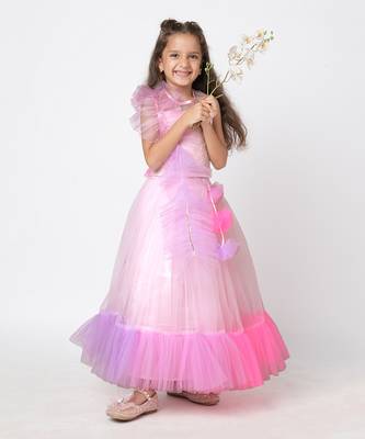 Pink lehenga set 1