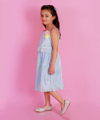 Sky blue skirt set 2