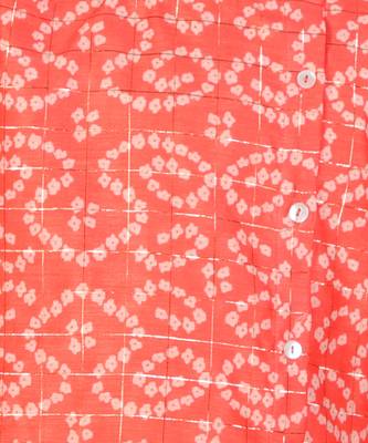 Orange kurta dhoti set 5