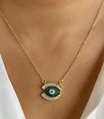 Amulet evil eye necklace
