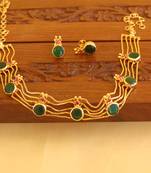 Kerala style palakka necklace set