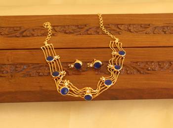 Kerala style palakka necklace set 1