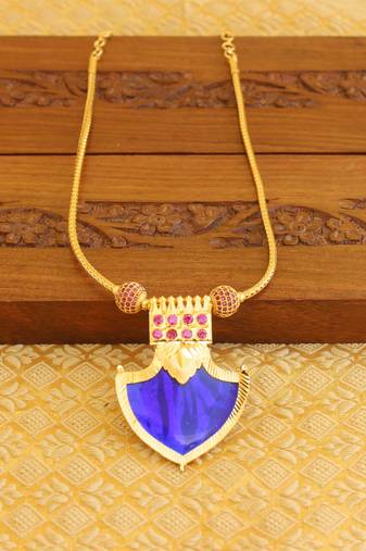 Kerala style palakka necklace