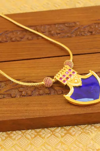 Kerala style palakka necklace