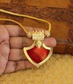 Kerala style palakka necklace