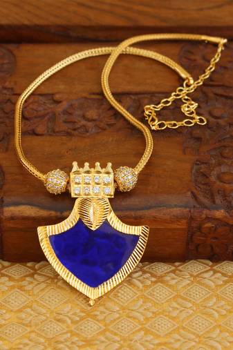 Kerala style palakka necklace