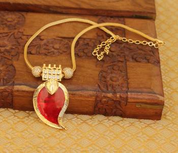 Kerala style mango palakka necklace 2