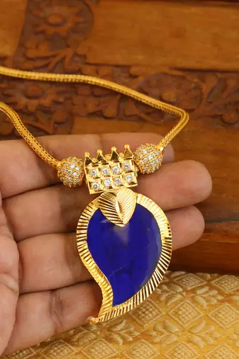 Kerala style mango palakka necklace