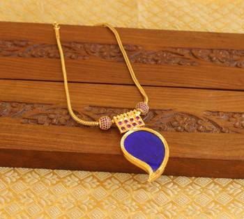 Kerala style mango palakka necklace 1