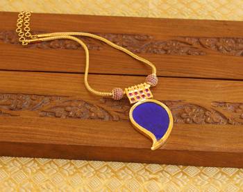 Kerala style mango palakka necklace 2