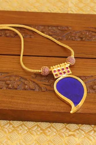 Kerala style mango palakka necklace