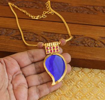 Kerala style mango palakka necklace 3