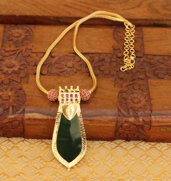 Kerala style palakka necklace 1