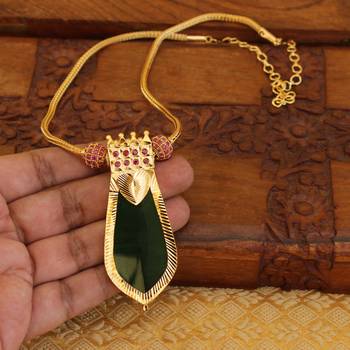 Kerala style palakka necklace 3