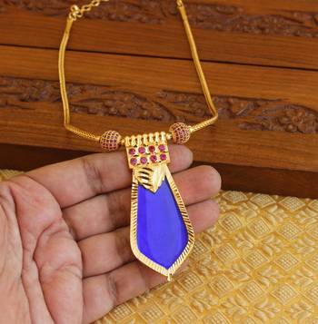 Kerala style palakka necklace 3