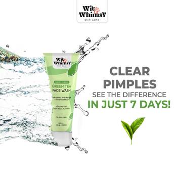 Green tea anti-acne, anti-fungal & anti-bacterial face wash(100 ml) 5