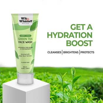 Green tea anti-acne, anti-fungal & anti-bacterial face wash(100 ml) 1
