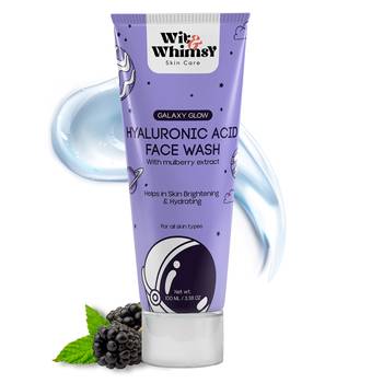 Hyaluronic acid face wash for skin brightening & hydrating face wash (100 ml) 2