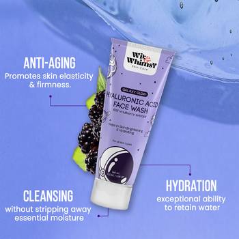 Hyaluronic acid face wash for skin brightening & hydrating face wash (100 ml) 3