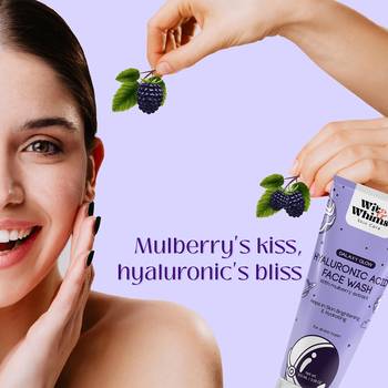 Hyaluronic acid face wash for skin brightening & hydrating face wash (100 ml) 5