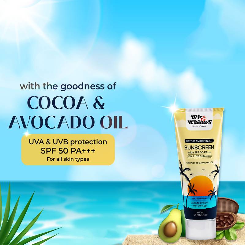 Suncreen with spf 50 pa