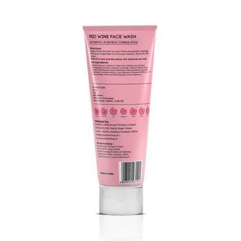 Red wine face wash for anti-aging & reduces wrinkles | boost collagen-all skin type- 100ml 1