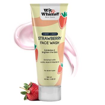 Strawberry face wash for glowing skin | exfoliates & brighten the skin -all skin type- 100ml 2