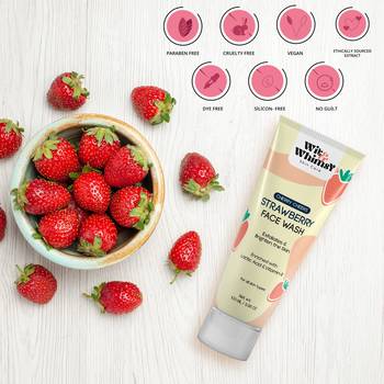 Strawberry face wash for glowing skin | exfoliates & brighten the skin -all skin type- 100ml 7