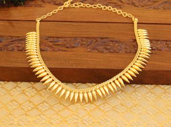 Kerala style gold platted necklace 1