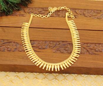 Kerala style gold platted necklace 2