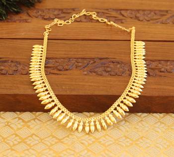 Kerala style gold platted necklace 1