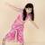 Kids farm girls silk printed &  embellished crop top & palazzo set