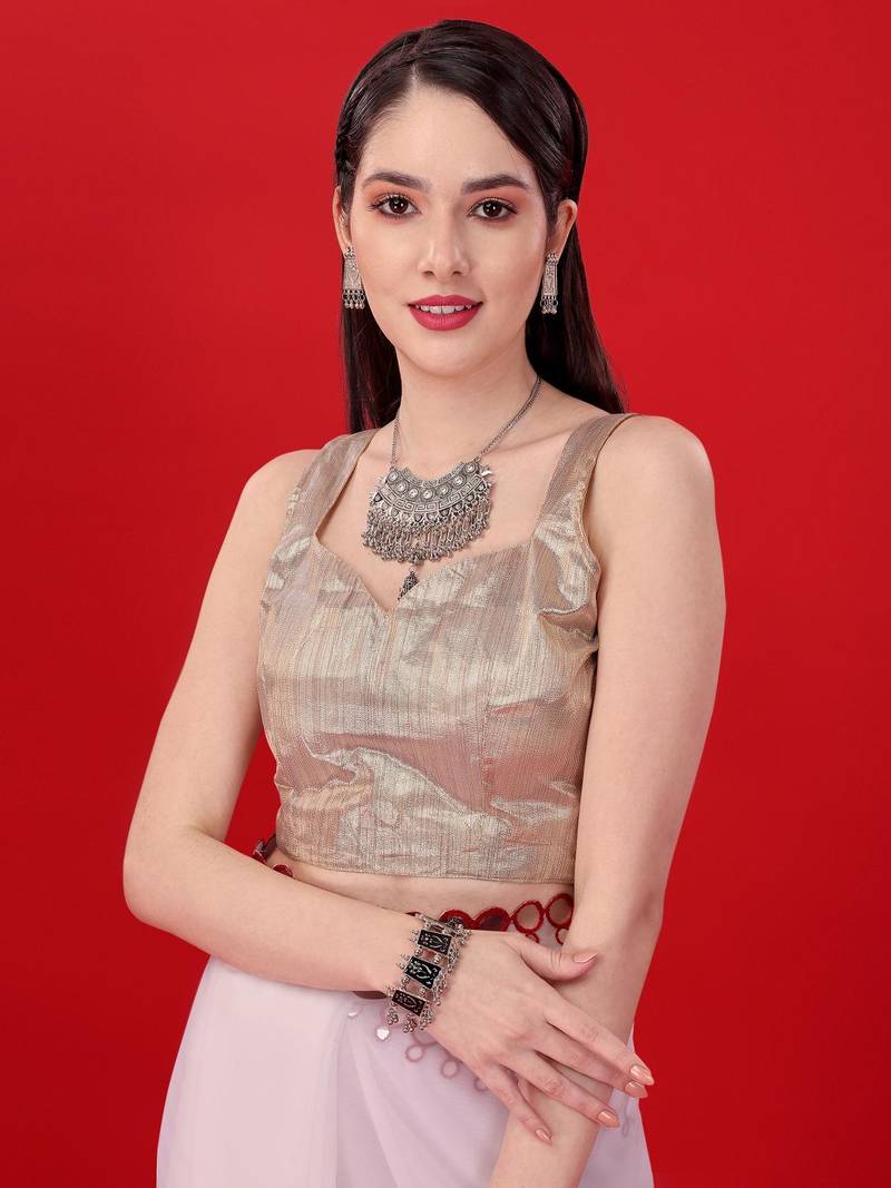 Alluring Women'S Multicolor Georgette Light Weight Saree With Lehriya Print