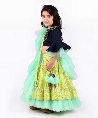 Multicolor lehenga set 2