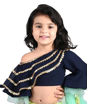 Multicolor lehenga set 4