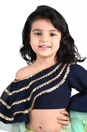 Multicolor lehenga set