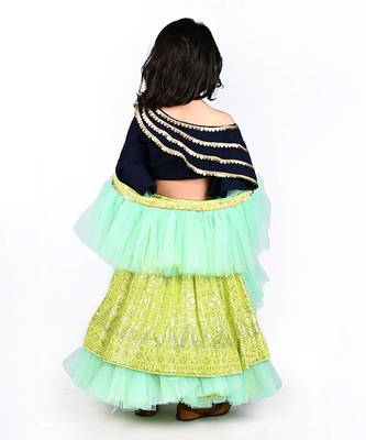 Multicolor lehenga set 5