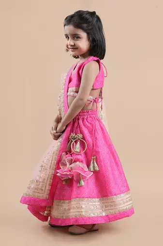 Pink lehenga set