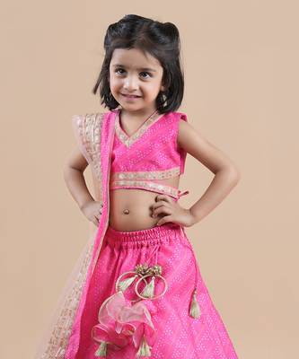 Pink lehenga set 4