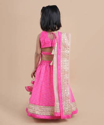 Pink lehenga set 5
