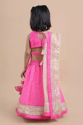 Pink lehenga set