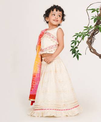 Off white lehenga set 2