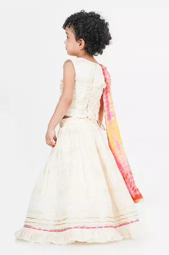 Off white lehenga set