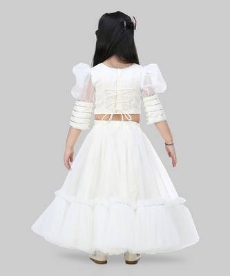 White embroidered lehenga set 2